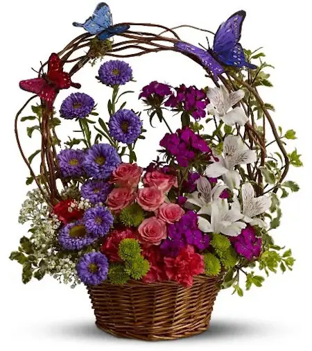 Birthday flower arrangement